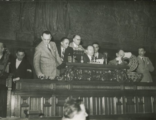 Prima seduta dell’Assemblea Costituente il 25 giugno 1946